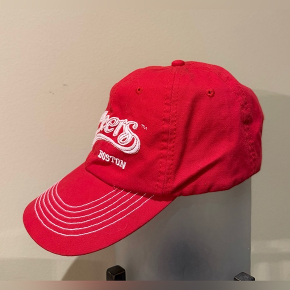 Cheers Boston Official Licensed Strapback Hat Cap Red - Picture 2 of 6
